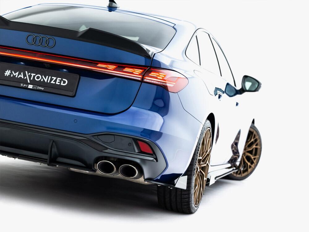 Street PRO Rear Side Splitters + Flaps Audi S5 Sedan / Avant B10