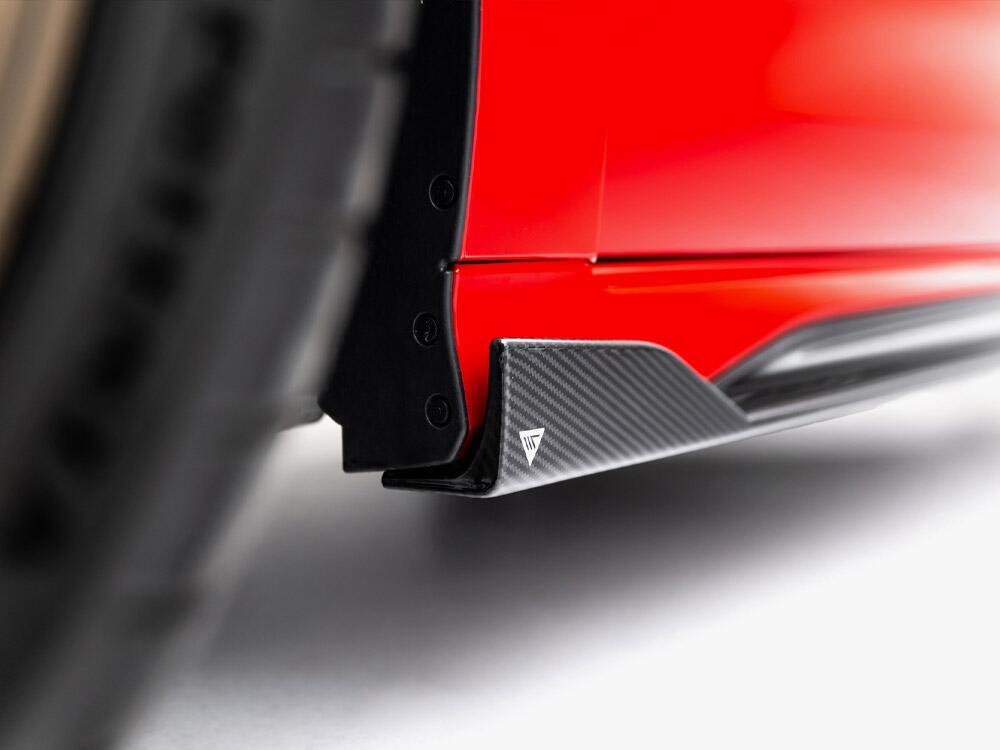 Prepreg Carbon Fiber Side Skirts V.1 Audi RS3 Sedan 8Y Facelift