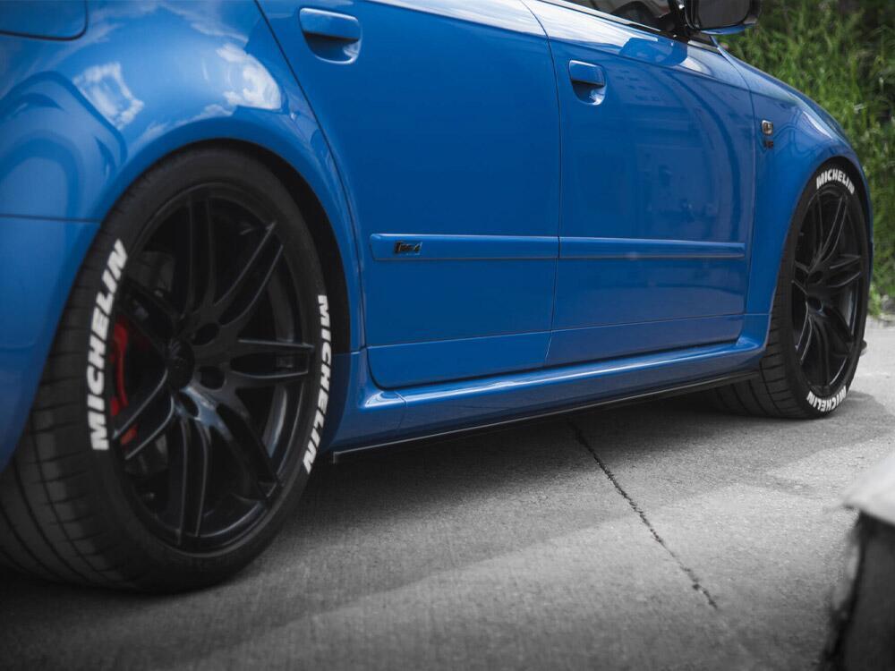 Side Skirts Splitters Audi RS4 B7