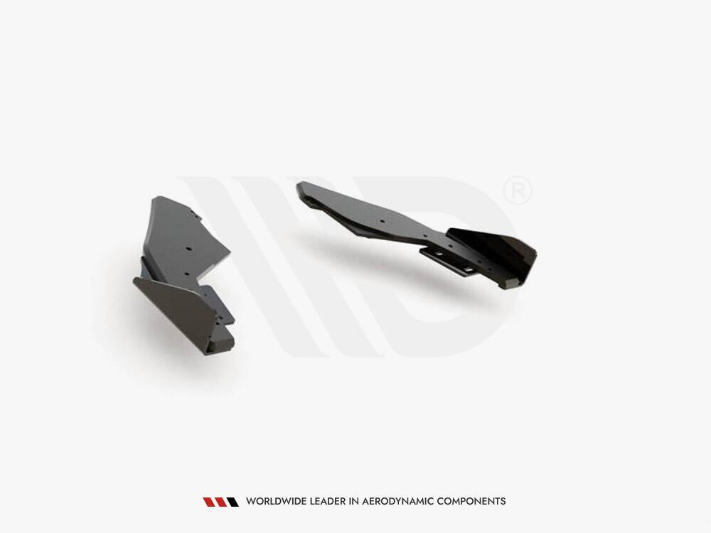 Street Pro Rear Side Splitters + Flaps Volkswagen Golf GTI / GTE / R-Line Mk8