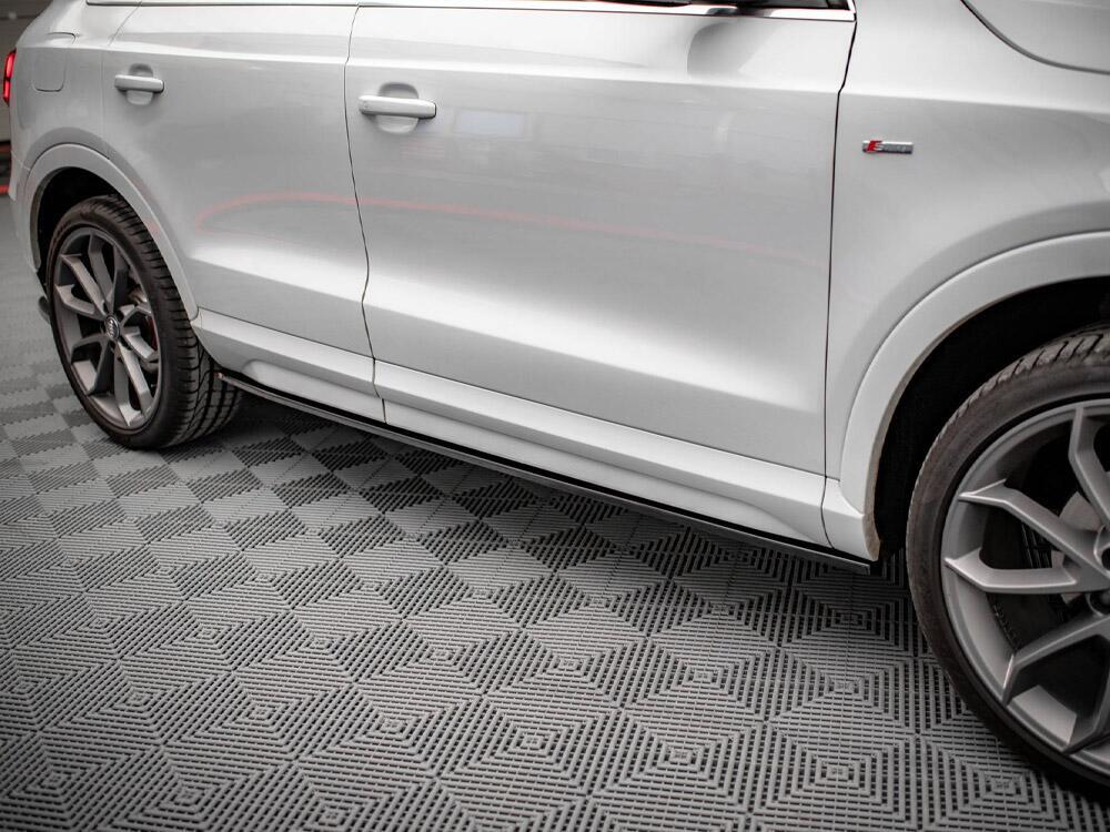 Side Skirts Diffusers Audi Q3 Sport 8U Facelift