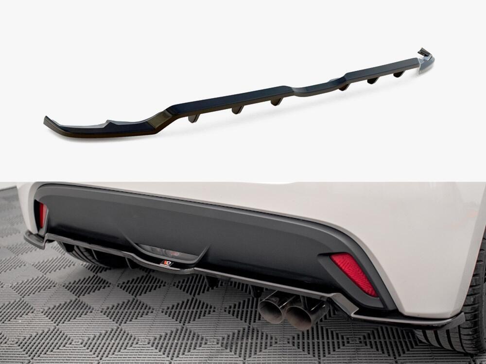 Rear Splitter V.2 (Vertical Bars) Toyota Yaris Mk4
