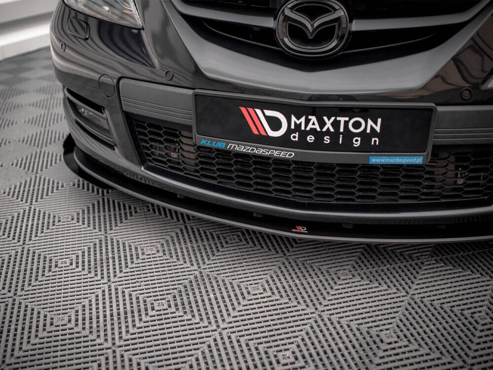 Street PRO Front Splitter V.1 + Flaps Mazda 3 MPS Mk1