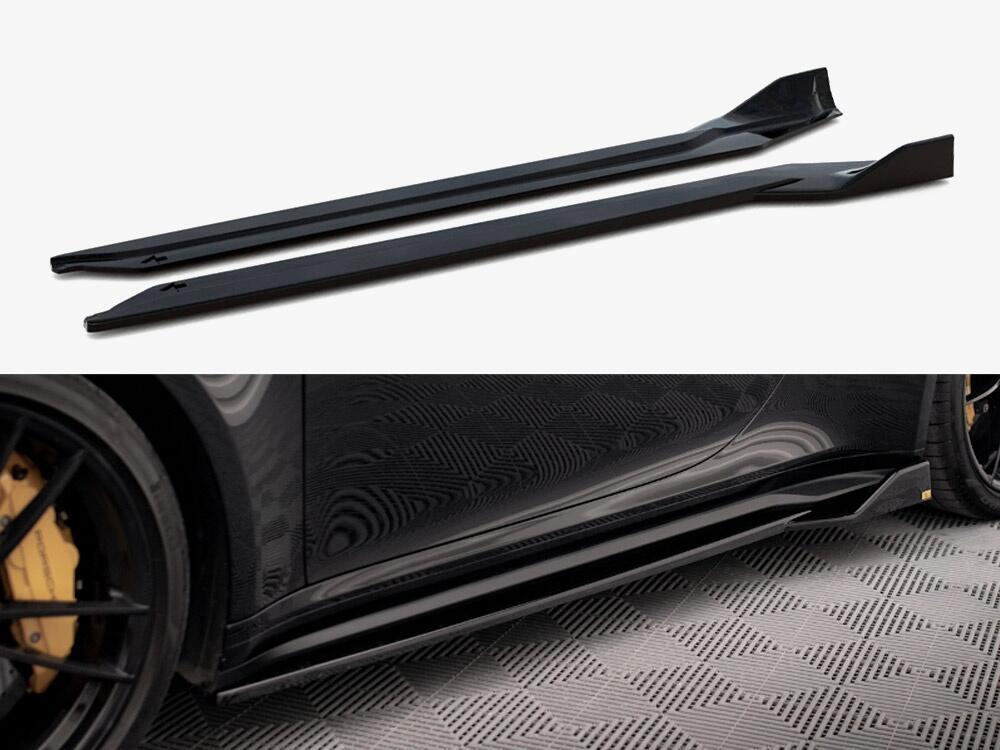 Side Skirts Diffusers Porsche 911 Turbo S 992