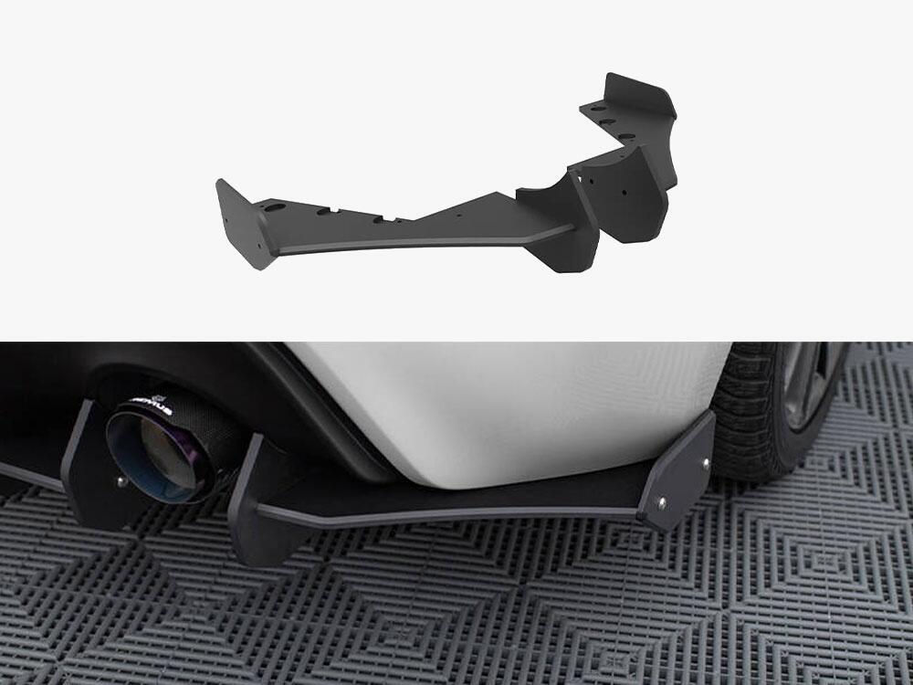 Street PRO Rear Side Splitters Subaru BRZ Mk1 / Mk1 Facelift