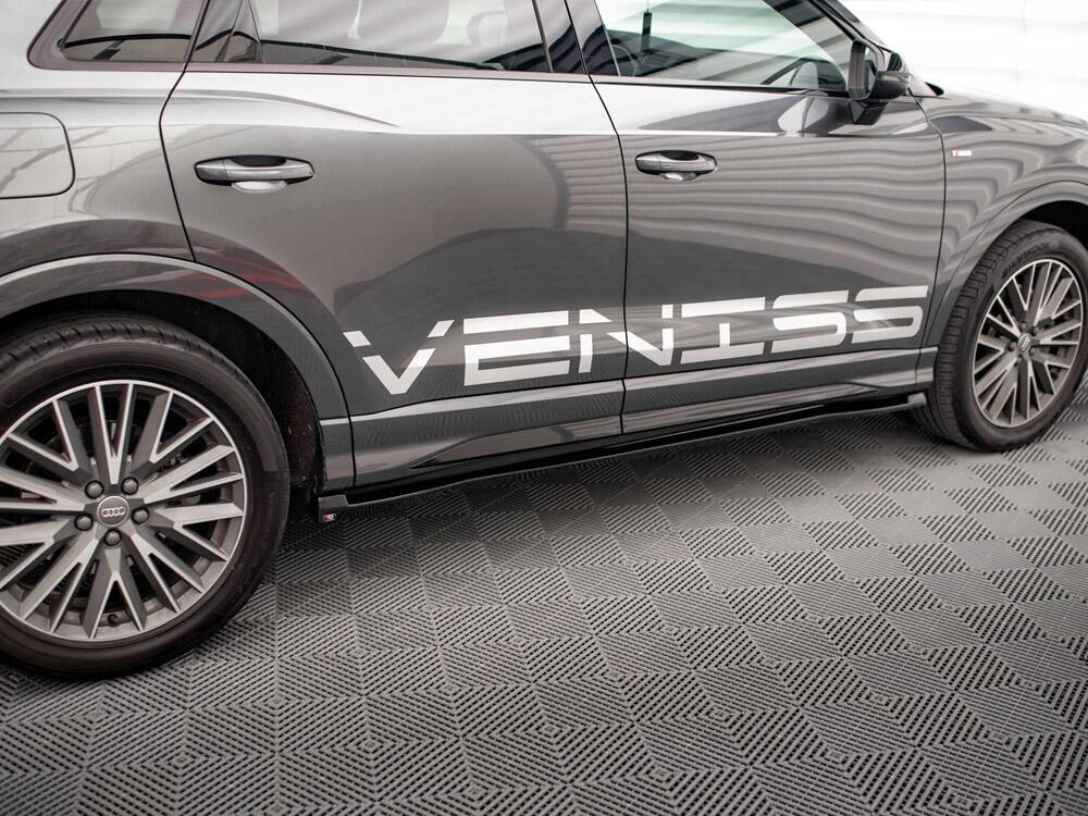 Side Skirts Diffusers V.1 Audi Q3 S-Line / RSQ3 F3