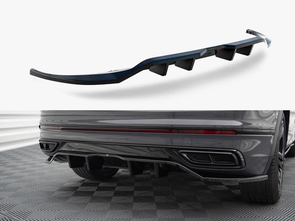 Rear Splitter (Vertical Bars) Volkswagen Tiguan R-Line Mk2 Facelift