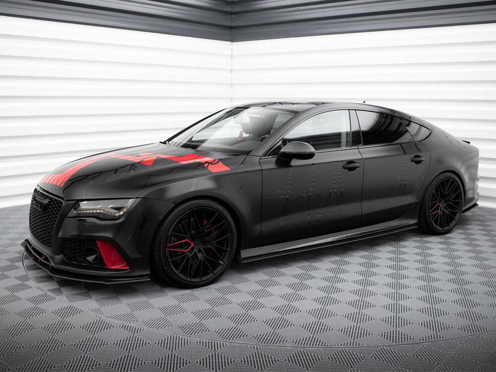 Street PRO Front Splitter Audi A7 RS7 Look C7