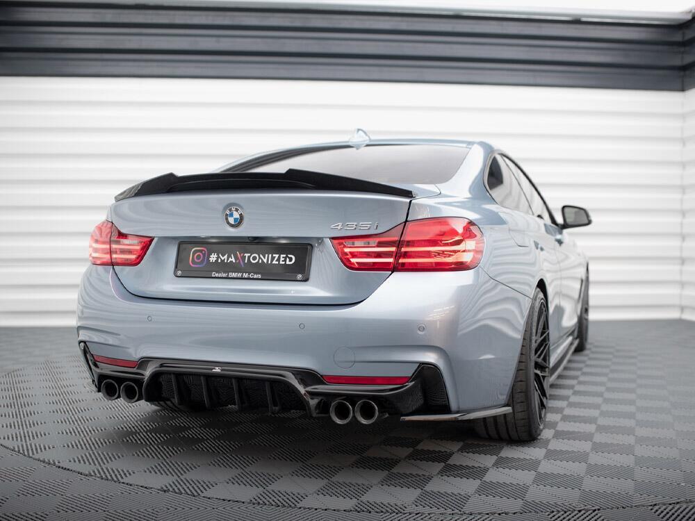 Rear Valance BMW 4 Coupe / Gran Coupe / Cabrio M-Pack F32 / F36 / F33 (Version with dual exhausts on both sides)