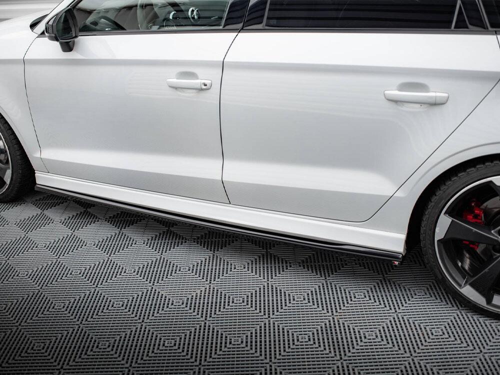 Side Skirts Diffusers V.2 Audi RS3 Sedan 8V Facelift