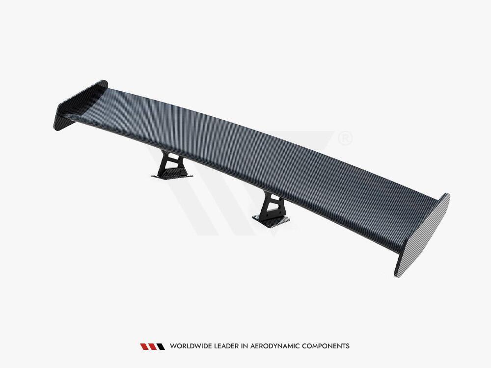 Carbon Spoiler With Internal Brackets Uprights V.1 Porsche 718 Cayman GTS 982c