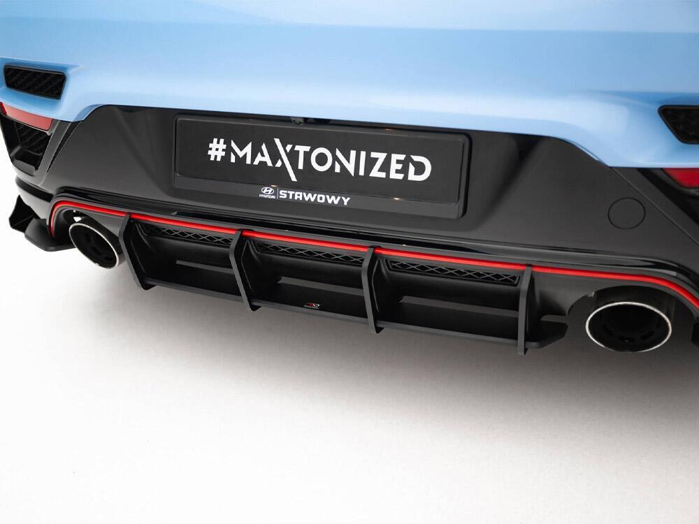 Street PRO Rear Diffuser Hyundai Veloster N Mk2