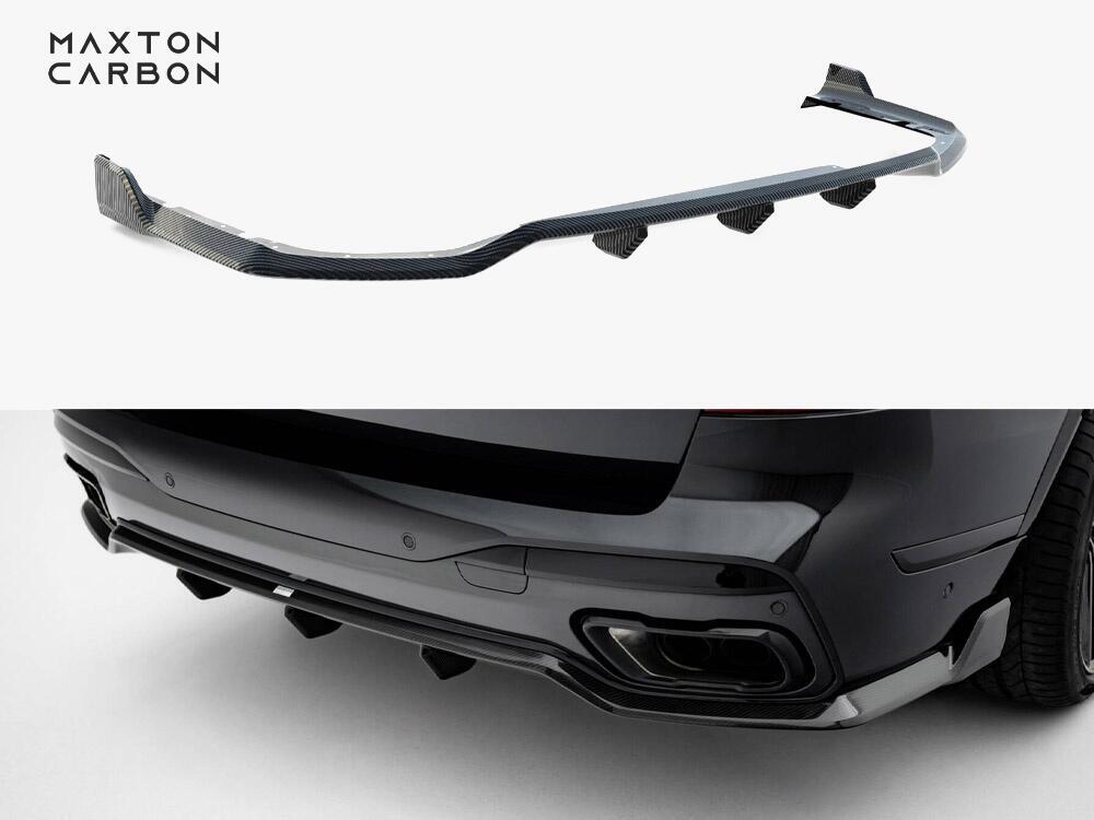 Carbon Fiber Rear Diffuser BMW X7 M-Pack G07 Facelift