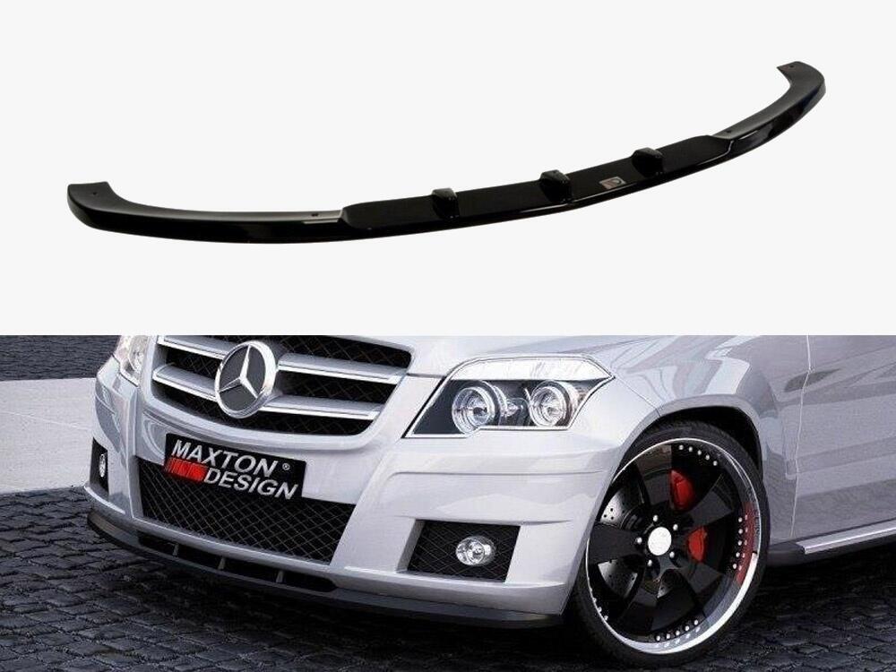 Front Splitter Mercedes GLK W204 (For Standard Bumper) - Carbon Look