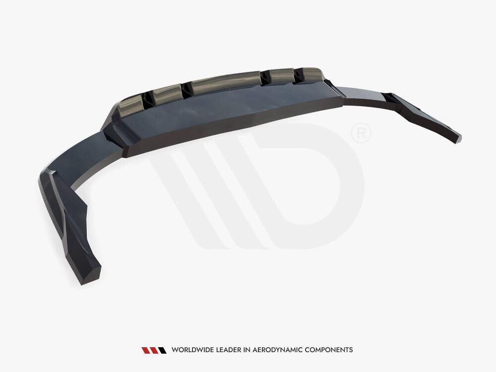 Rear Splitter (Vertical Bars) V.2 Audi SQ8 / Q8 S-Line Mk1 Facelift