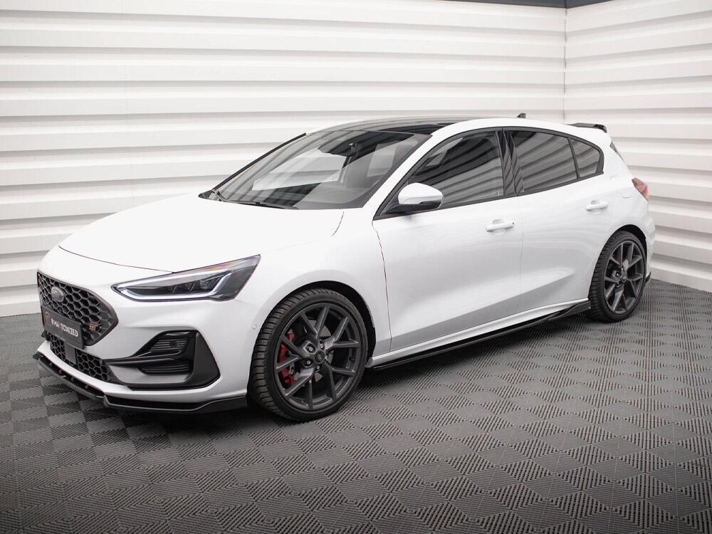 Side Skirts Diffusers V.4 Ford Focus ST / ST-Line Mk4 Facelift