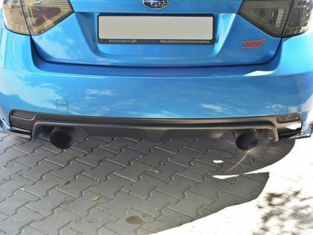 Rear Side Splitters Subaru Impreza WRX STI Mk3 - Carbon Look