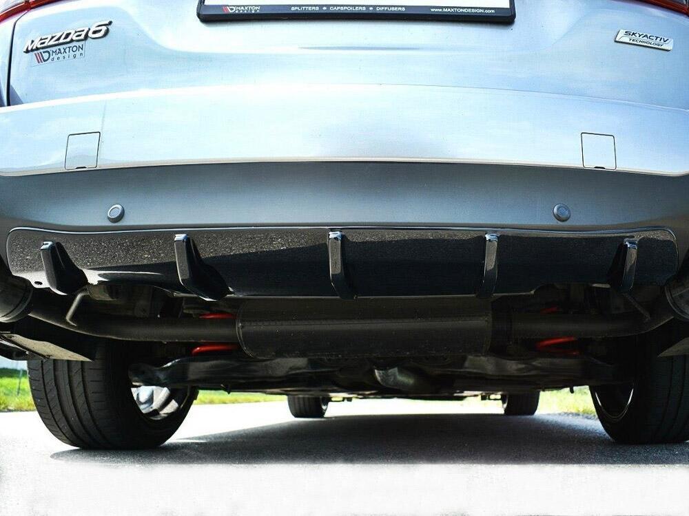 Rear Valance Mazda 6 GJ (MK3) (2012-2014) - Carbon Look