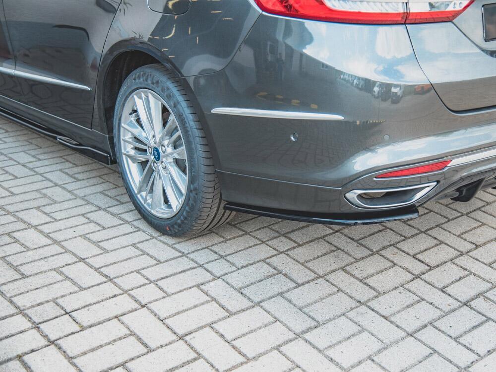 Rear Side Splitters Ford Mondeo Vignale Mk5 Facelift - Textured