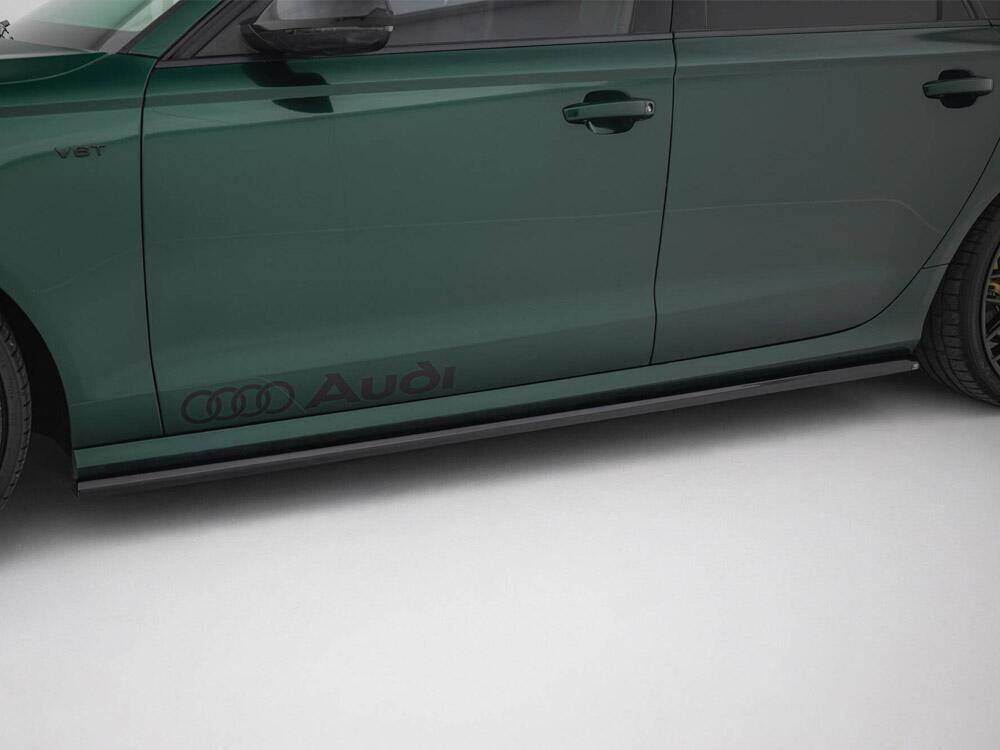 Side Skirts Diffusers V.2 Audi A6 S-Line / S6 C7