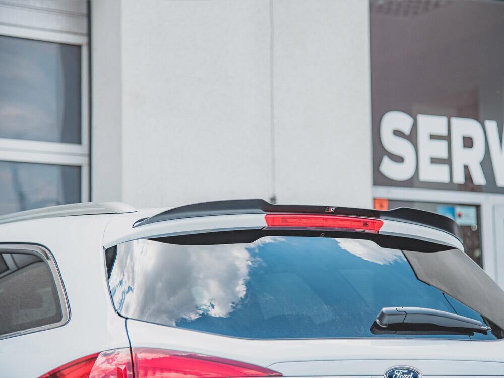 Spoiler CAP Ford Mondeo Estate Mk5 Facelift - Textured