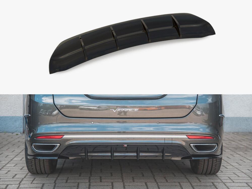 Rear Valance Ford Mondeo Vignale Mk5 Facelift - Textured