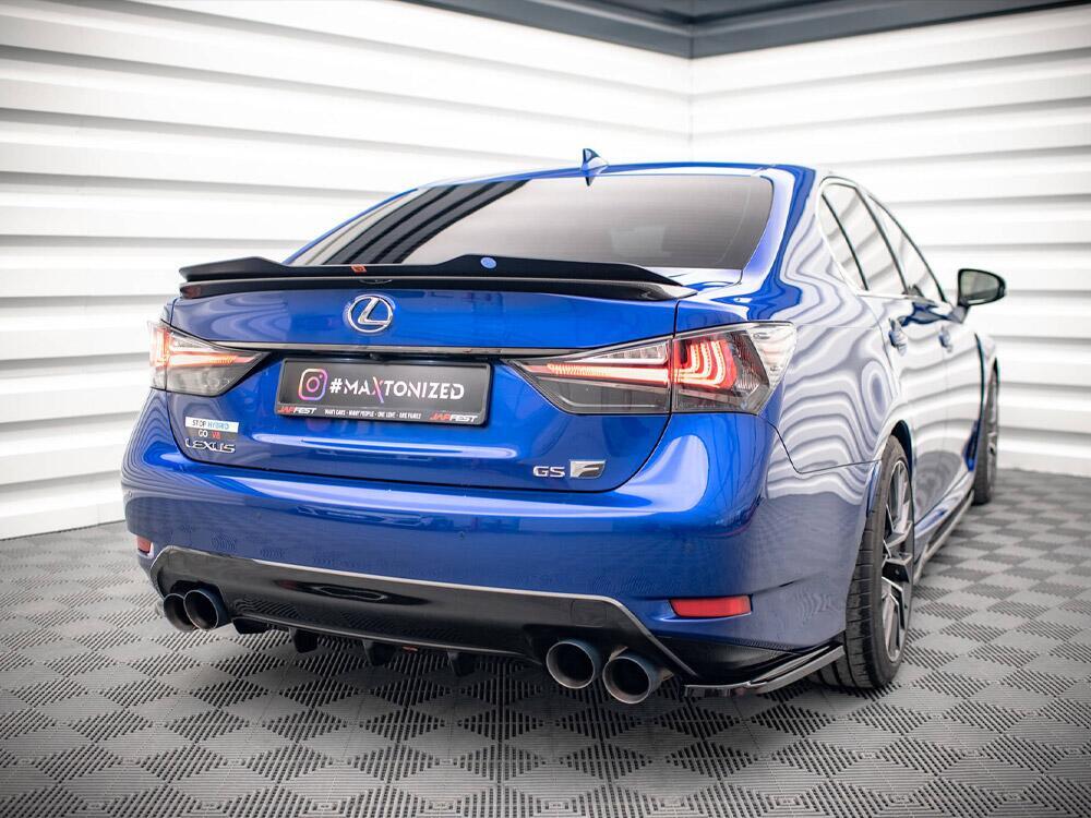 Spoiler CAP Lexus GS F Mk4 Facelift - Carbon Look
