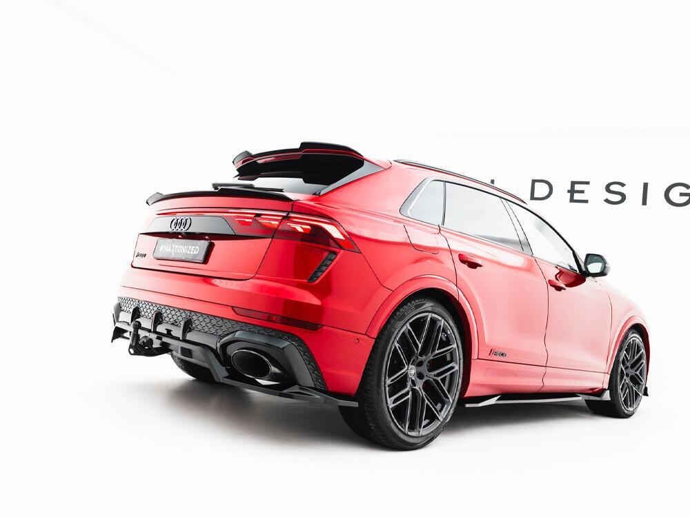 Rear Splitter (Vertical Bars) Audi RSQ8 Mk1 Facelift