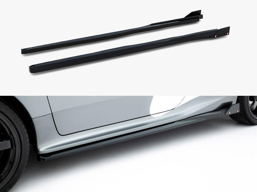 Side Skirts Diffusers + Flaps Toyota GR Yaris Mk4 Facelift