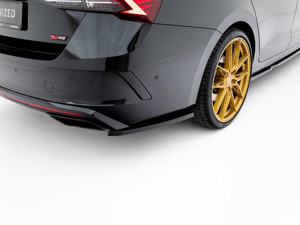 Rear Side Splitters V.1 Skoda Octavia RS Liftback / Estate Mk4 Facelift