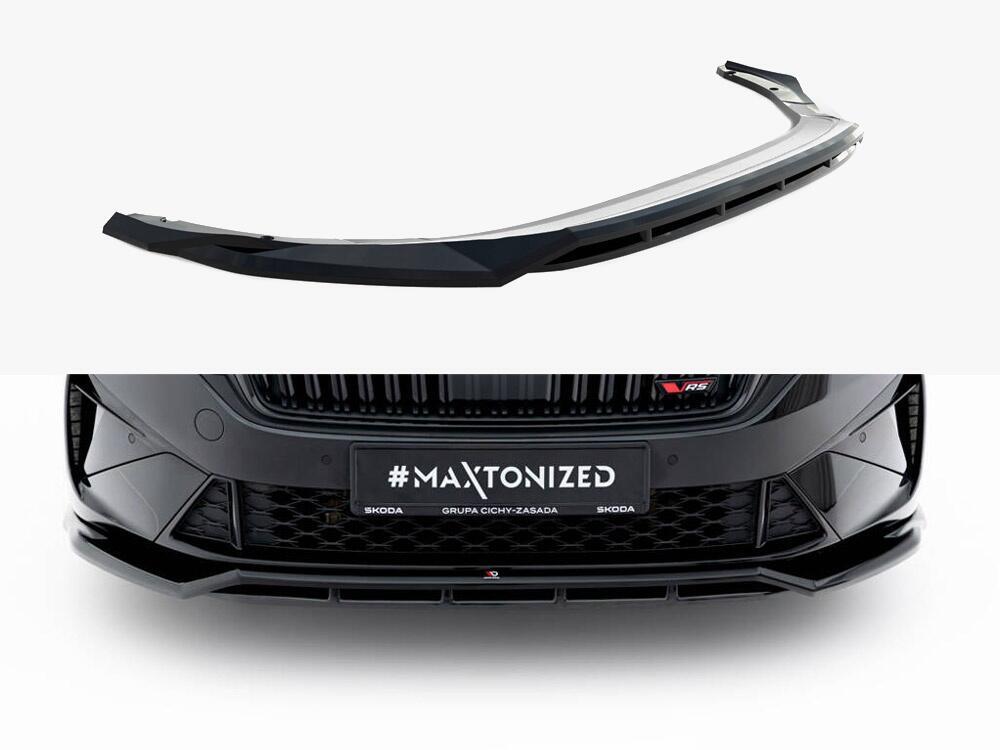 Front Splitter V.1 Skoda Octavia RS Liftback / Estate Mk4 Facelift