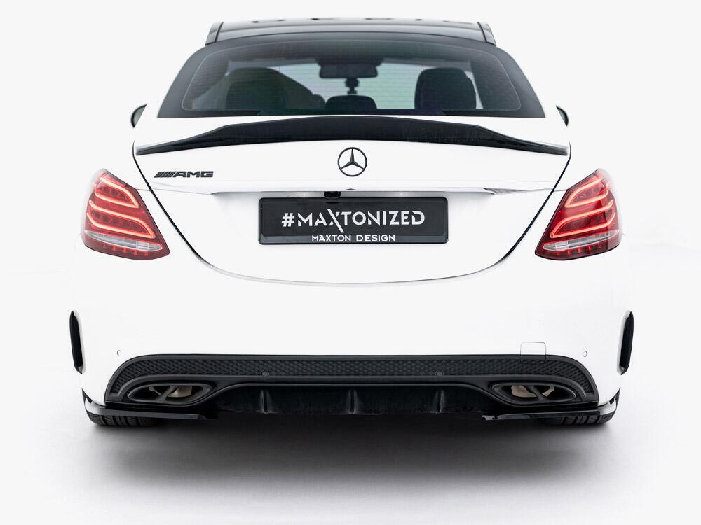 Rear Side Splitters Mercedes-Benz C AMG-Line Sedan W205