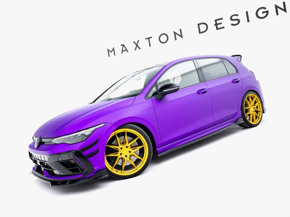Side Skirts Diffusers V.4 Volkswagen Golf R Mk8 / Mk8 Facelift