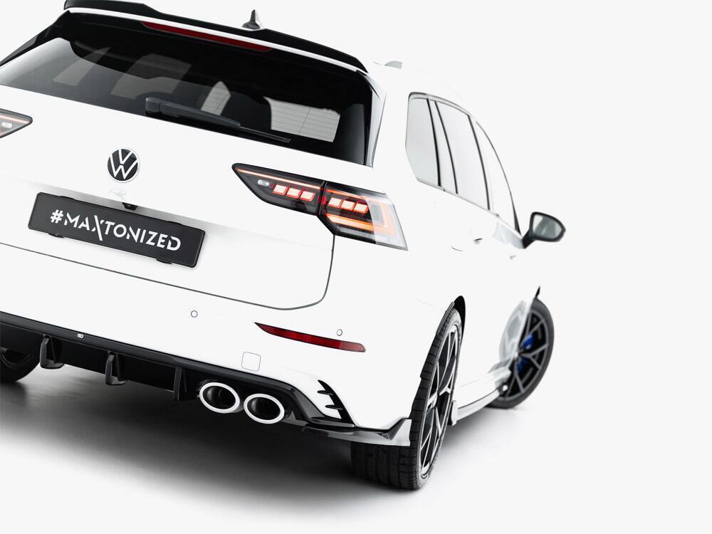Rear Side Splitters V.2 Volkswagen Golf R Variant Mk8 Facelift