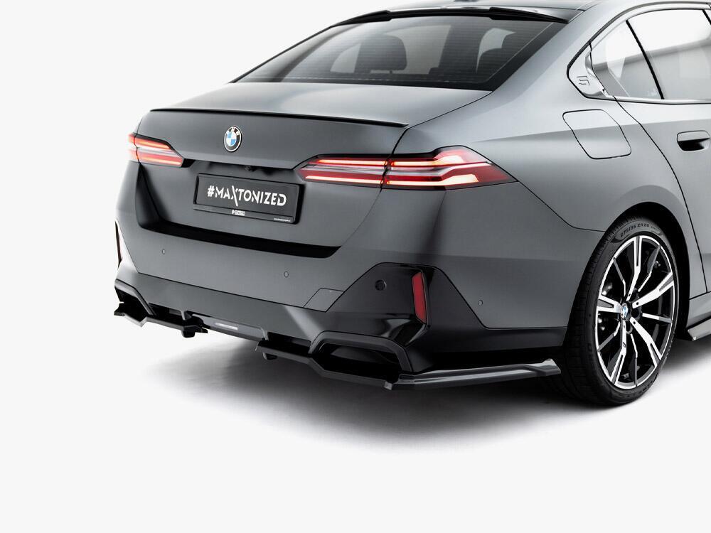 Rear Splitter (Vertical Bars) V.1 BMW 5 / i5 M-Pack Sedan / Touring G60 / G61