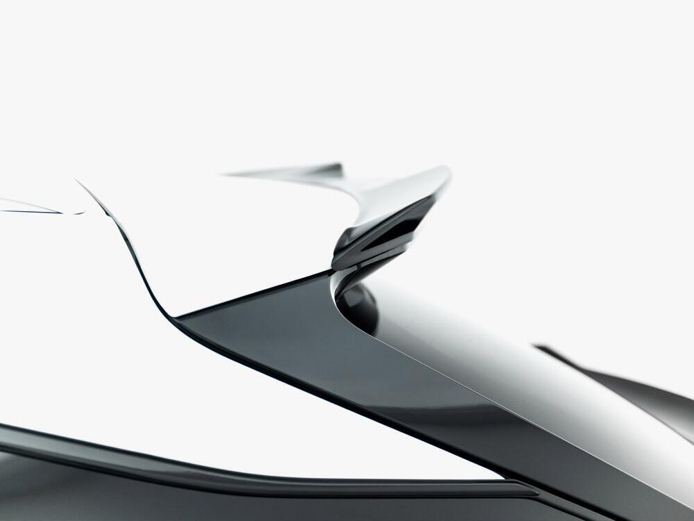 Upper Spoiler CAP 3D Lexus RX F-Sport Mk4 Facelift