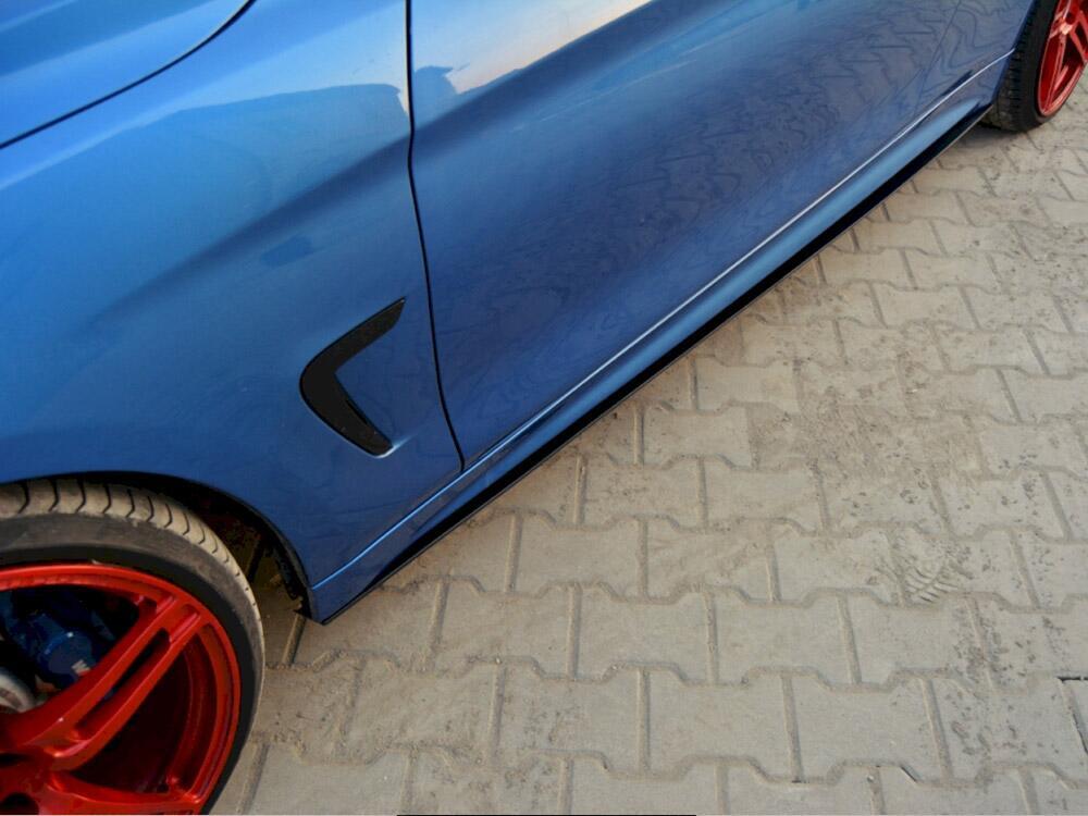 Racing Side Skirts Diffusers BMW 4 Coupe / Gran Coupe / Cabrio M-Pack F32 / F36 / F33