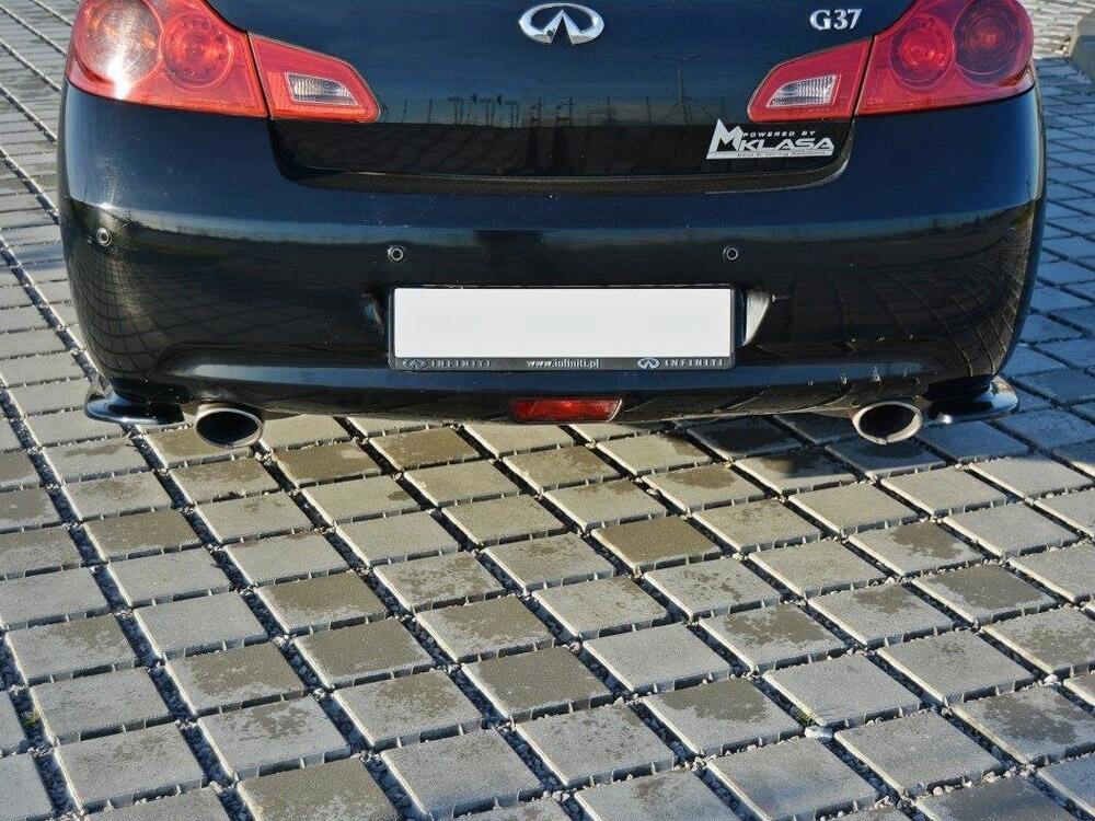 Rear Side Splitters Infiniti G37 Sedan