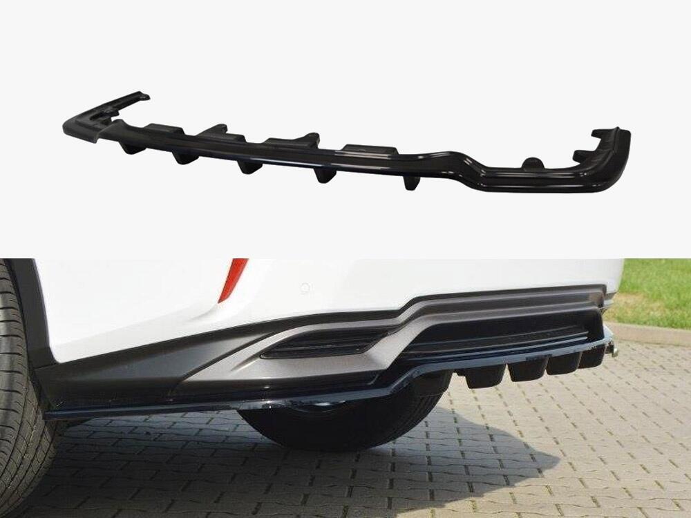 Rear Splitter (Vertical Bars) Lexus RX Mk4 H