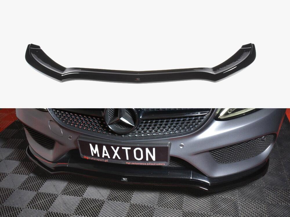 Front Splitter Mercedes C-class W205 Coupe Amg-line (2015-2018)