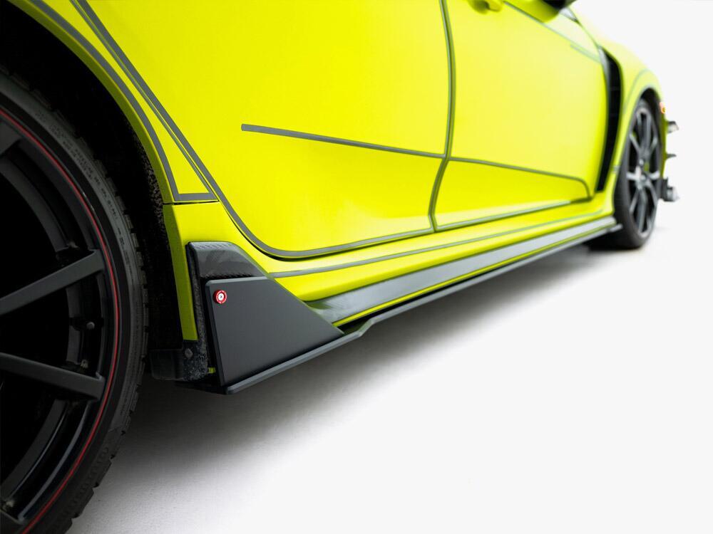 Street PRO Side Skirt Diffusers Honda Civic Type-R Mk10 / Mk10 Facelift