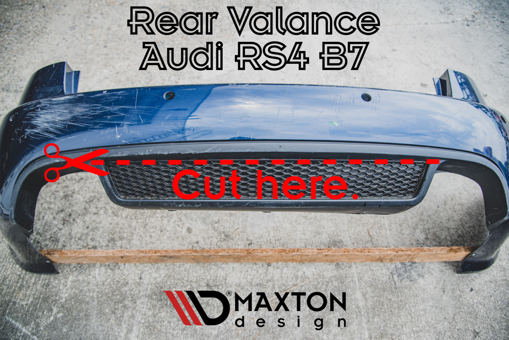Rear Valance Audi RS4 B7