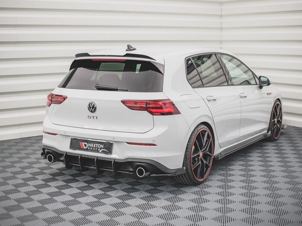 Street Pro Rear Side Splitters + Flaps Volkswagen Golf GTI / GTE / R-Line Mk8