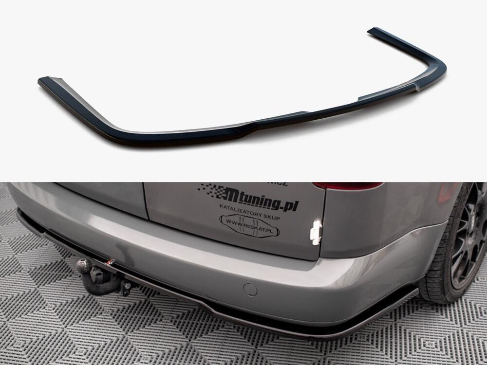 Central Rear Splitter VW Caddy Long Mk3 Facelift