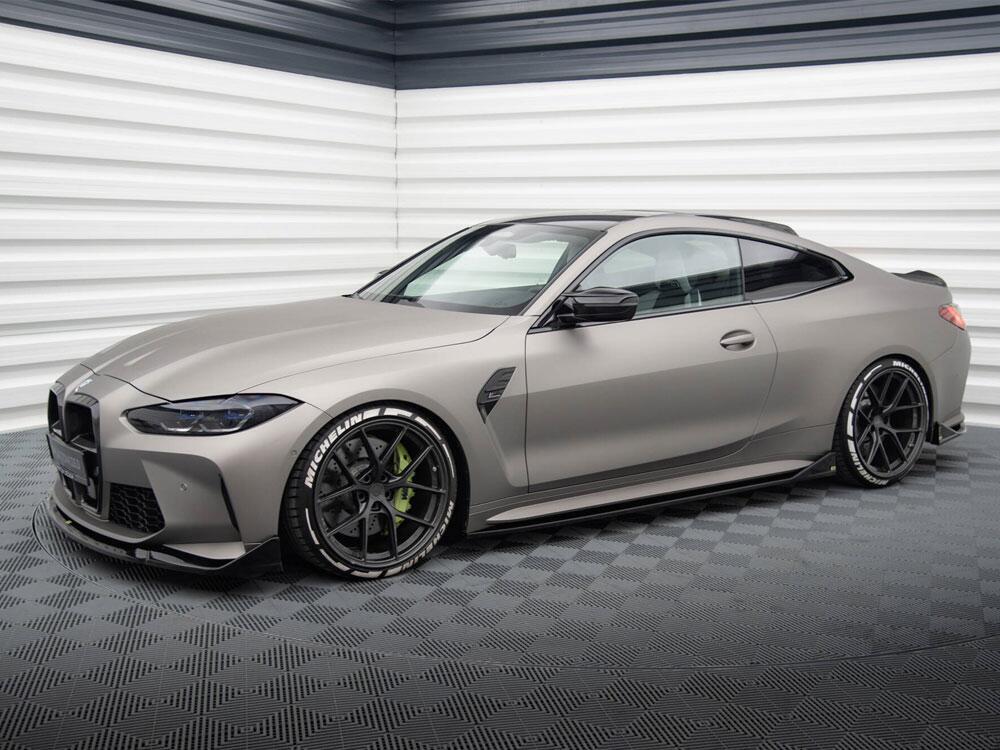 Side Skirts Diffusers V.3 CSL Look BMW M4 G82