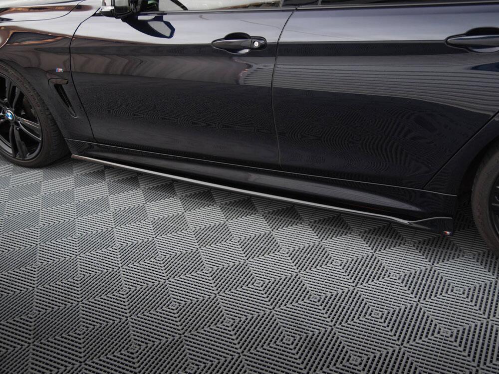 Side Skirts Diffusers V.3 BMW 4 Coupe / Gran Coupe / Cabrio M-Pack F32 / F36 / F33