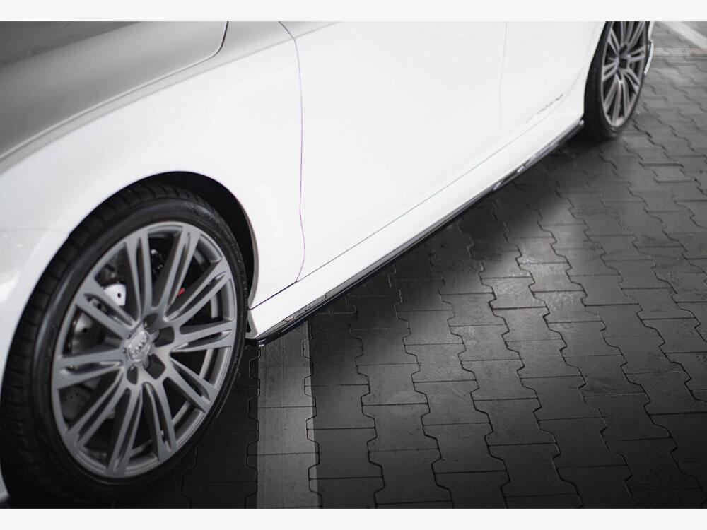 Side Skirts Diffusers V.2 Audi RS7 C7