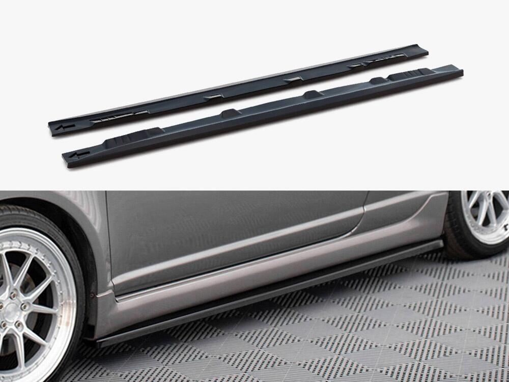 Side Skirts Diffusers Toyota Yaris T-Sport Mk1 Facelift