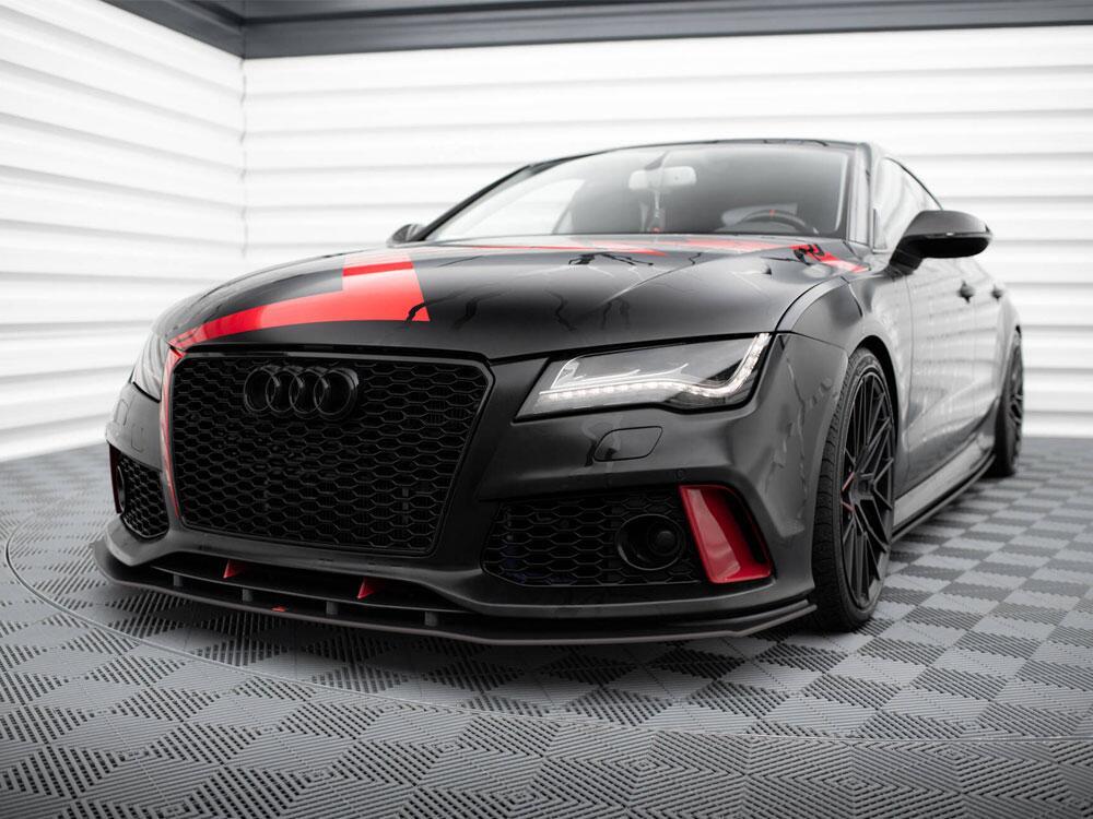 Street PRO Front Splitter Audi A7 RS7 Look C7