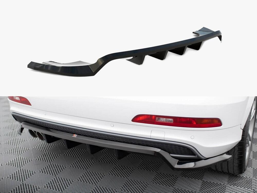 Rear Splitter (Vertical Bars) Audi Q3 S-Line 8U